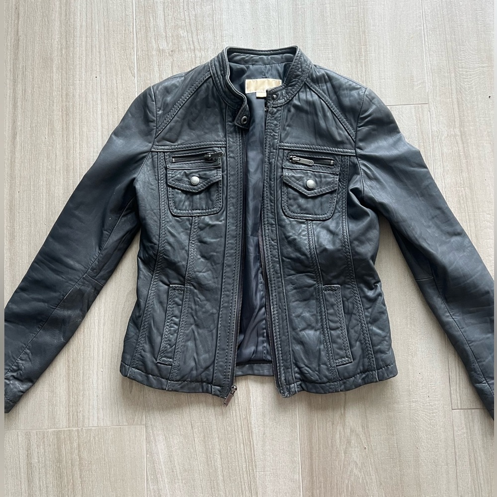 Michael Kors Leather Jacket